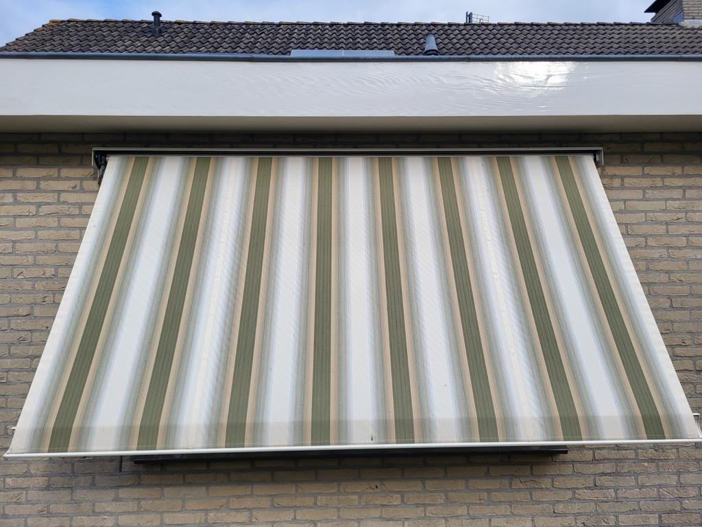 Uitvalscherm zonnescherm zonwering, Ophalen, Wit, Minder dan 100 cm, Minder dan 100 cm