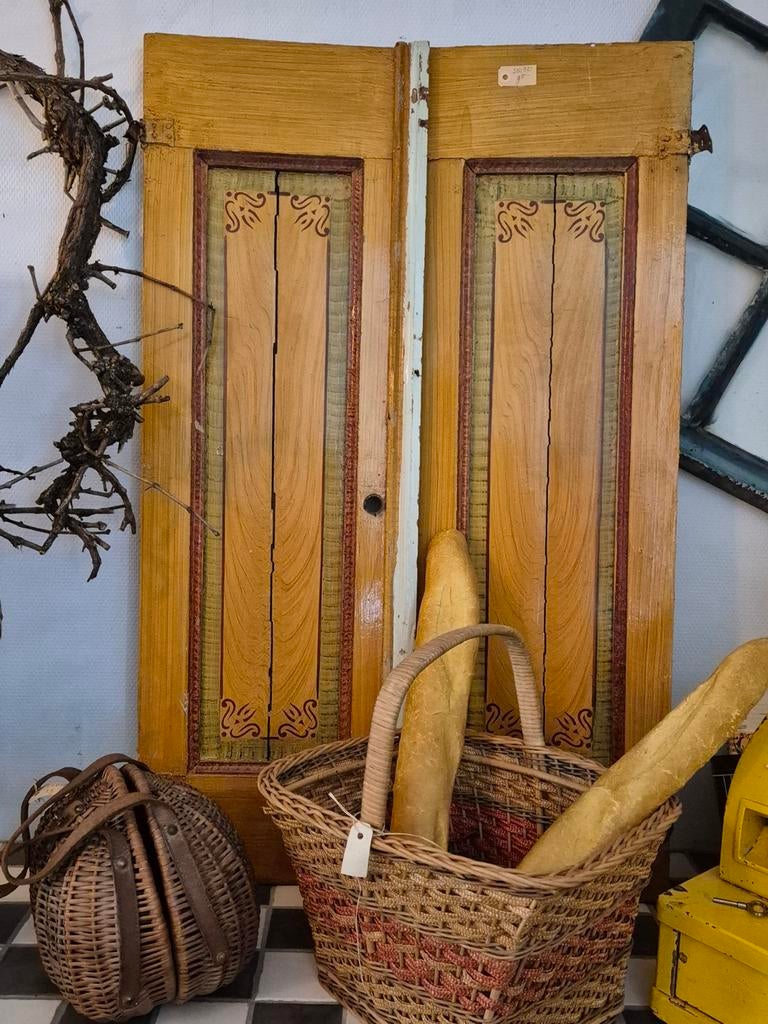 Zeer oude bedsteedeurtjes, Antiek en Kunst, Curiosa en Brocante, Ophalen