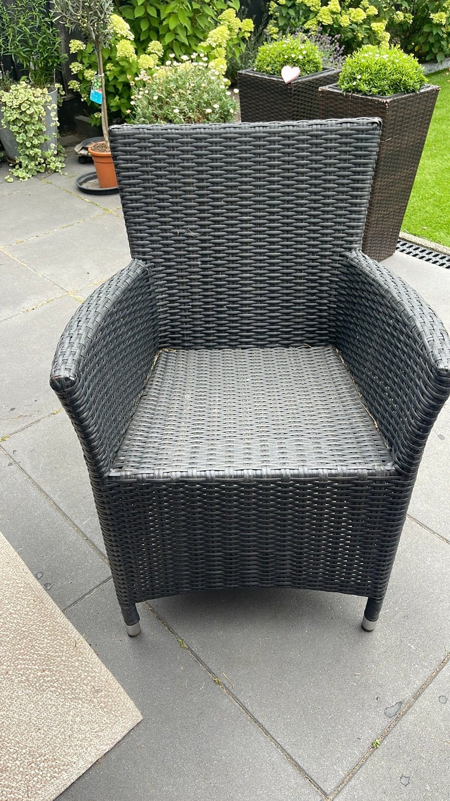 Gratis tuinstoel, Ophalen, Gebruikt, Kunststof