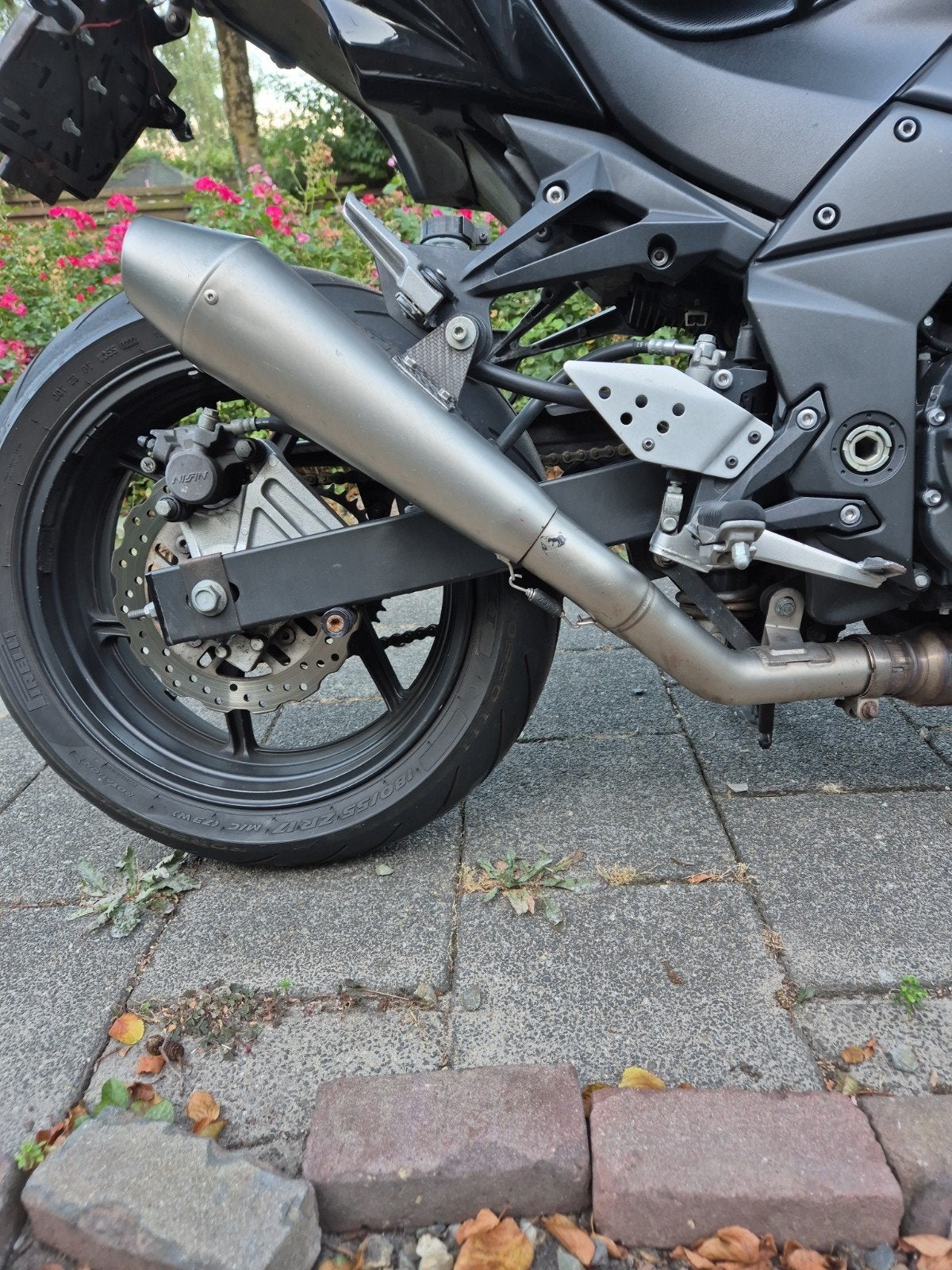 Leovince SBK uitlaatdemper voor Kawasaki Z750 2007/2012, Ophalen