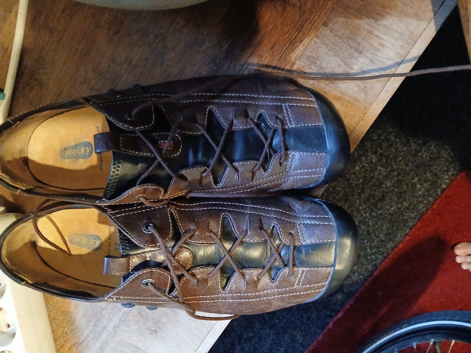 wolky schoenen, Wolky, Schoenen met lage hakken, Bruin, Ophalen of Verzenden