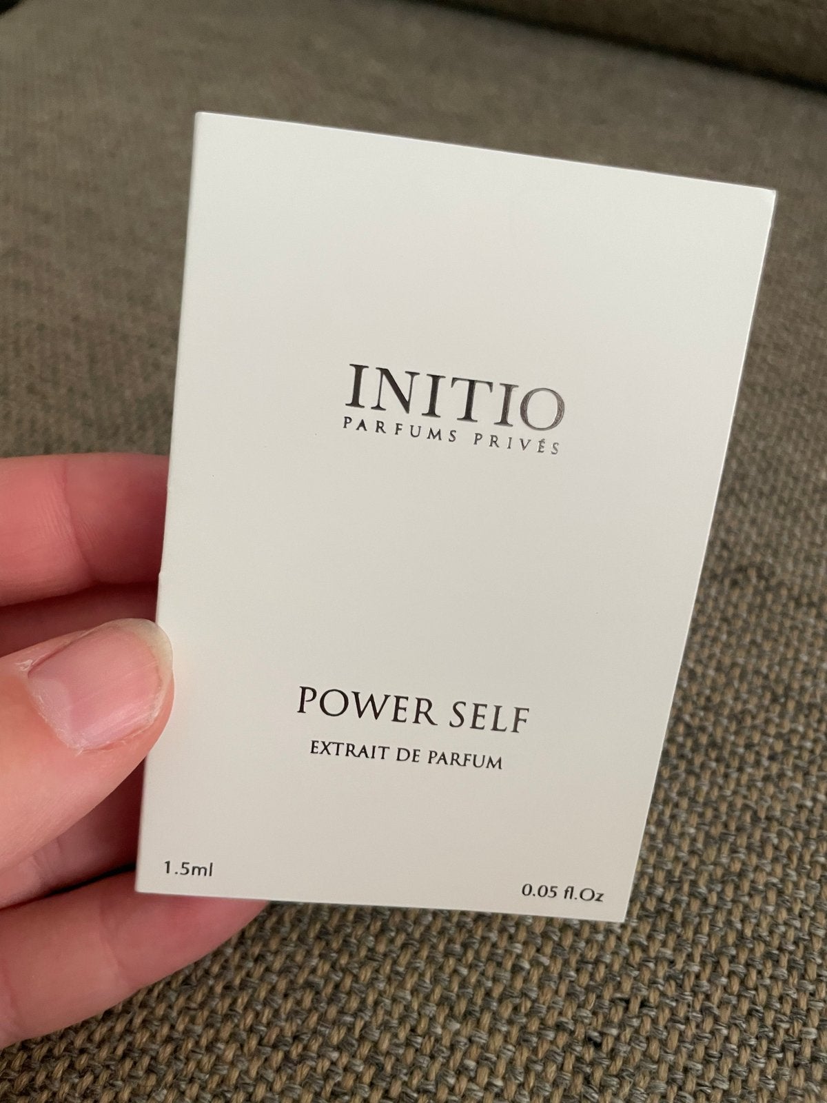 Initio Parfums Privés Power Self Extrait de Parfum 1.5ml, Ophalen of Verzenden, Nieuw