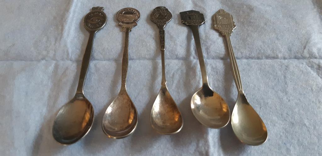 5x theelepels bedrijven, Ophalen of Verzenden