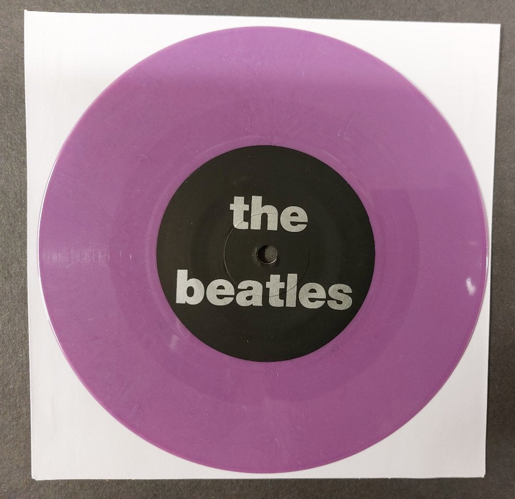 Beatles PAARS VINYL SINGLE Vancouver 7 inch Paul McCartney, Colored vinyl, Ophalen of Verzenden, Zo goed als nieuw, Pop