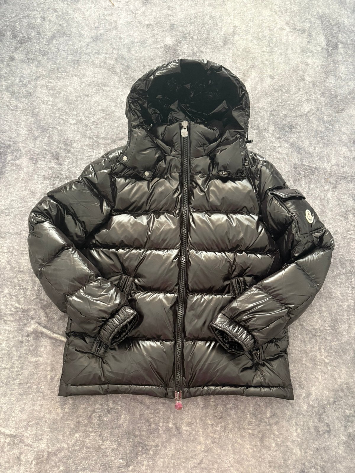 Moncler maya jas, Verzenden, Nieuw, Maat 46 (S) of kleiner, Zwart