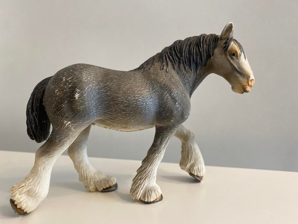 Schleicg Clydesdale ~ 13291, Ophalen of Verzenden, Zo goed als nieuw, Paard, Beeldje of Figuurtje