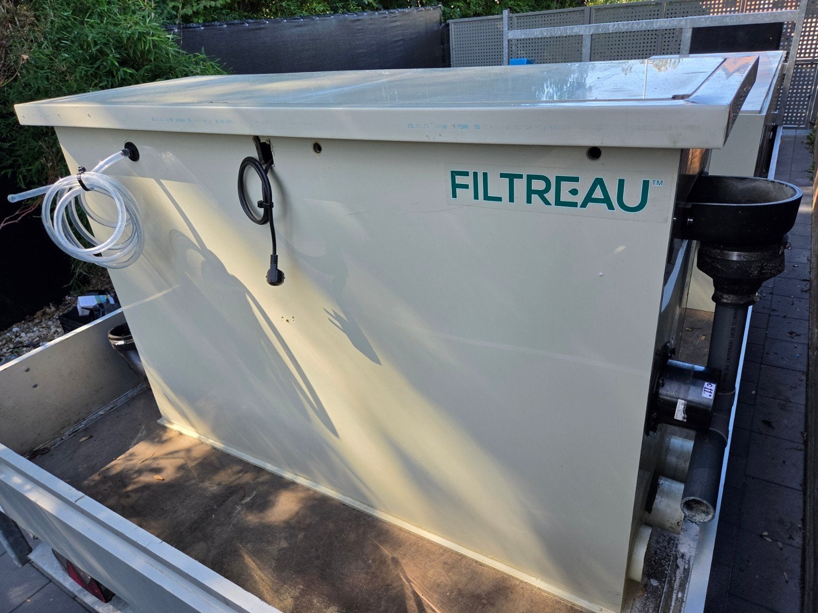 Filtreau trommelfilter, Ophalen, Gebruikt, Vijverfilter