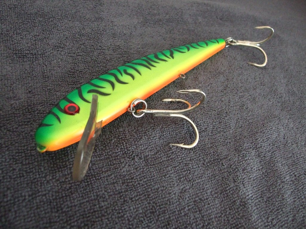 Grandma Fluo Fire Tiger XXL Classic - Big game lures, Ophalen of Verzenden, Nieuw, Overige typen