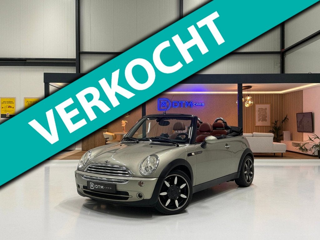 Mini Mini 1.6 Cooper Pepper Sidewalk Cruise Airco Stoelverwa, Auto's, Voorwielaandrijving, Gebruikt, 750 kg, 4 cilinders