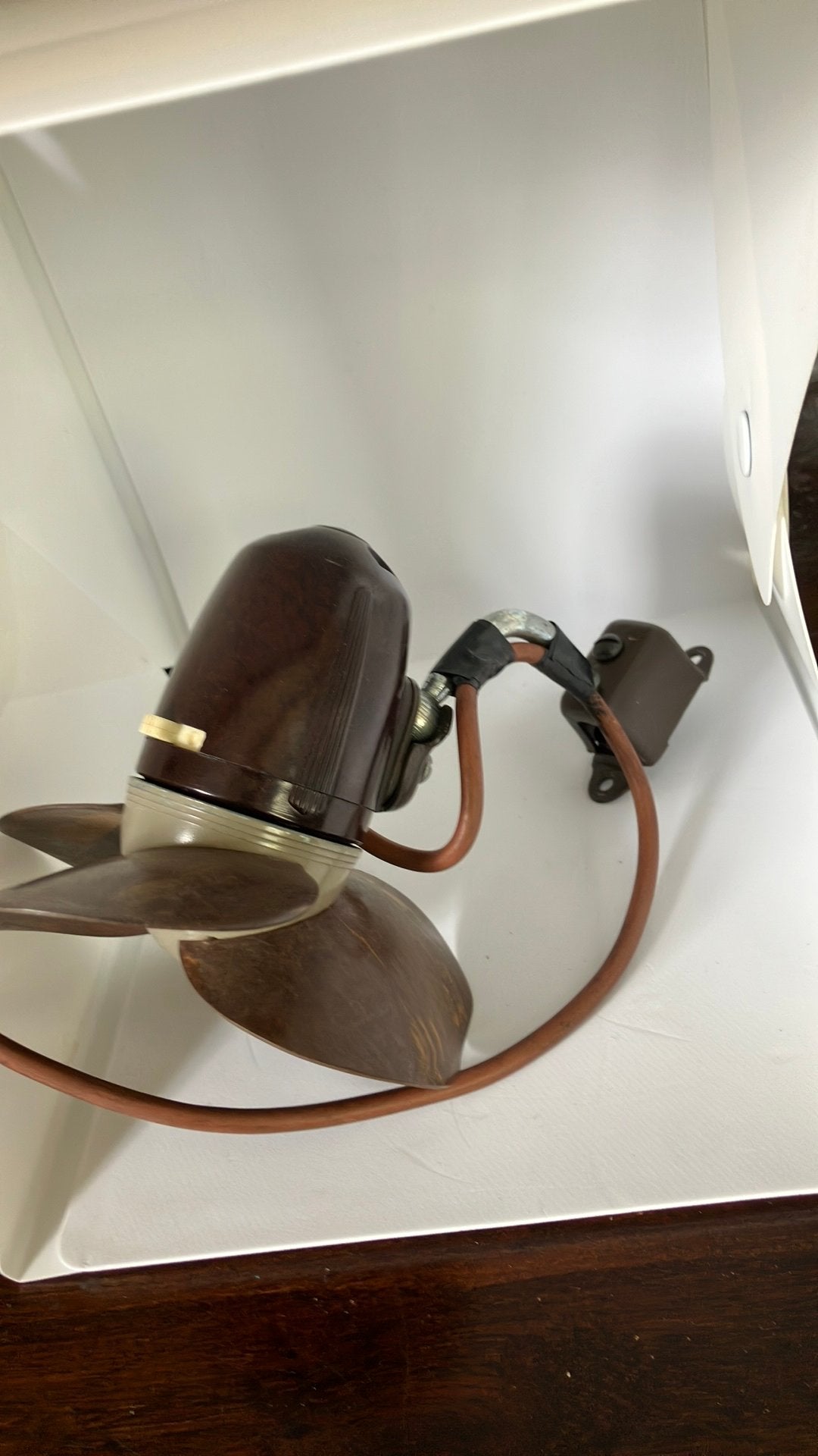Vintage dashboard ventilator, Ophalen of Verzenden, Gebruikt