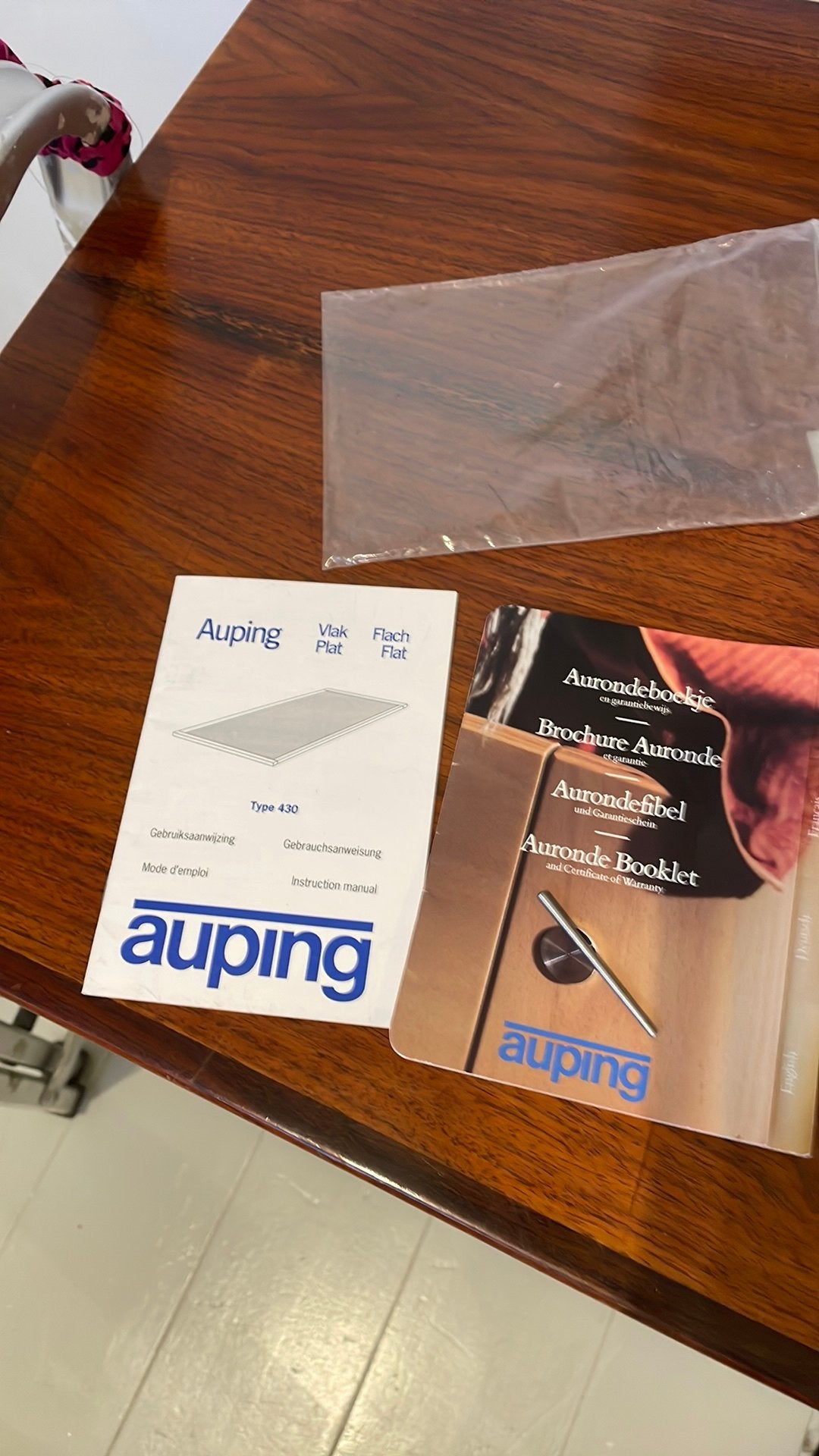 Auping Auronde bed 90 x 220 cm, Gebruikt, 90 cm, Eenpersoons, Ophalen of Verzenden