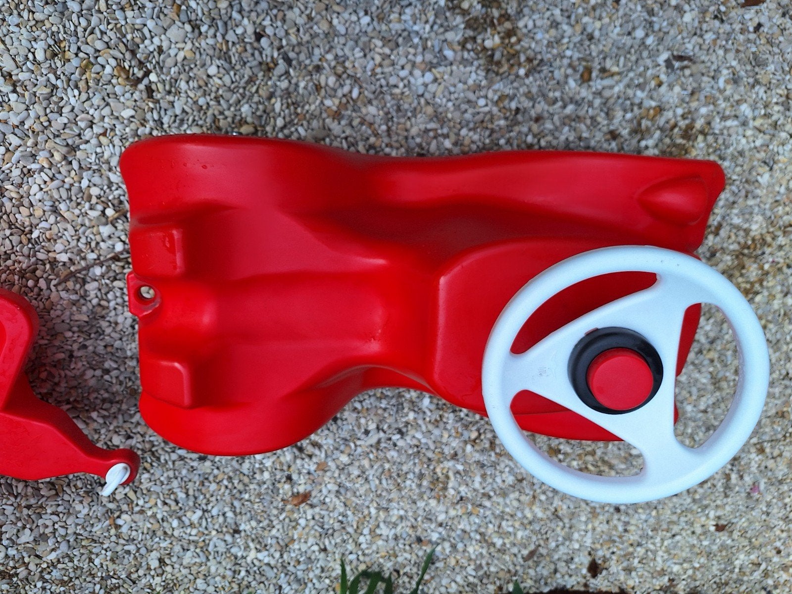 Loopauto BIG Bobby Car Classic met aanhanger - Rood, Ophalen, Gebruikt, Loopvoertuig