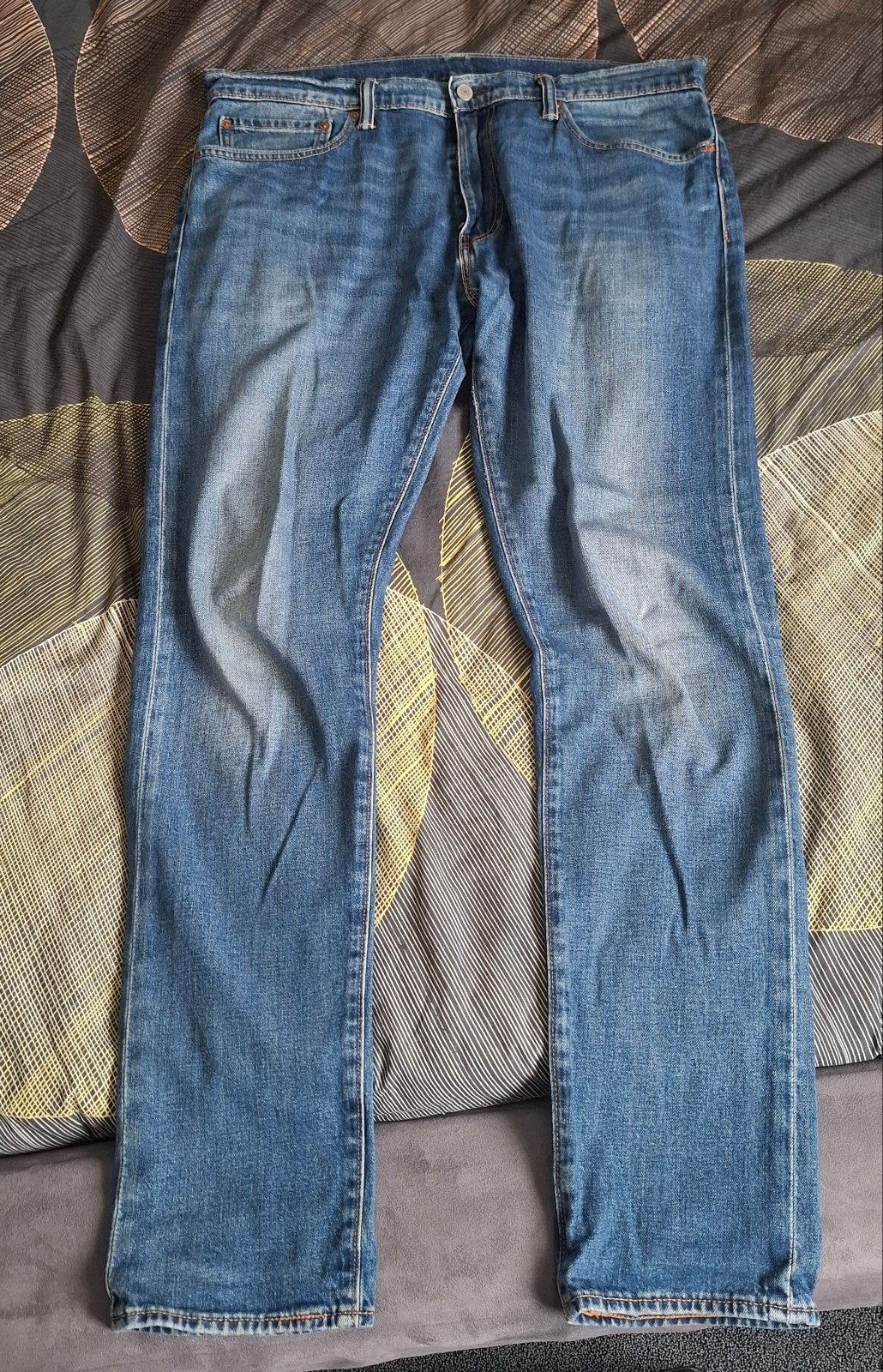 Heren spijkerbroek Levi Strauss & Co, Ophalen, W36 - W38 (confectie 52/54), Levi's, Blauw