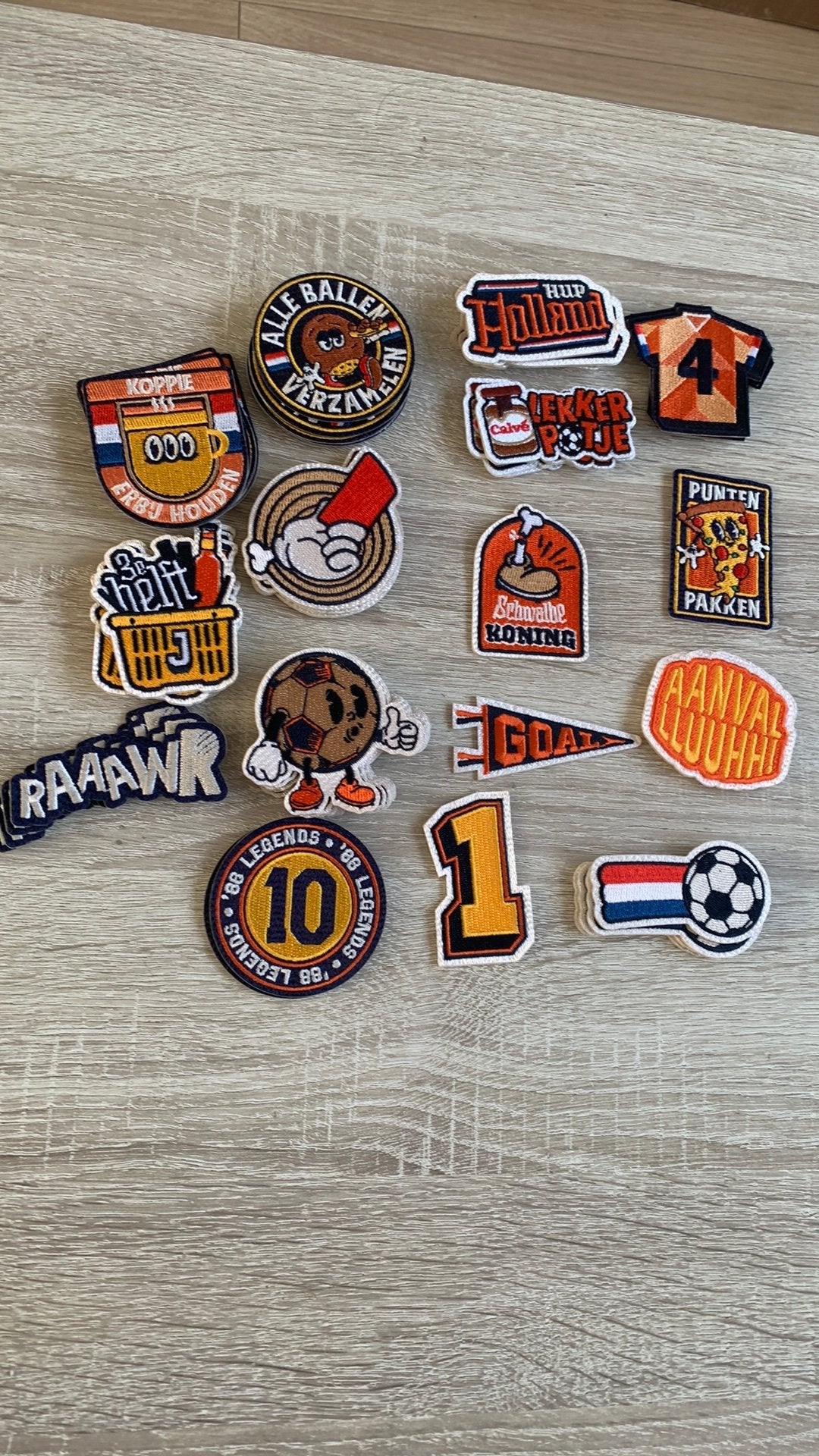 Jumbo emblemen, Ophalen, Winkel of Supermarkt