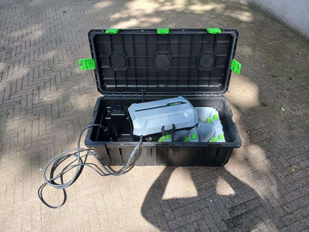 Ego CHU6000 laadbox incl snellader 1600 watt!, Tuin en Terras, Ophalen