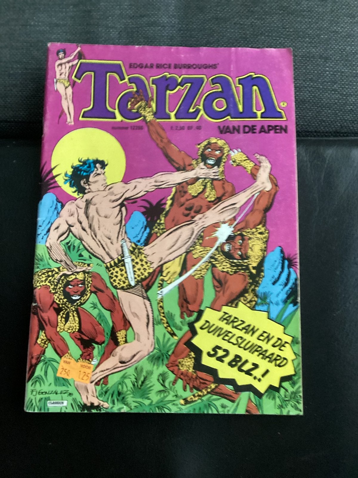 Tarzan van de Apen - Edgar Rice Burroughs - Stripboek, Boeken, Strips | Comics, Ophalen of Verzenden, Gelezen