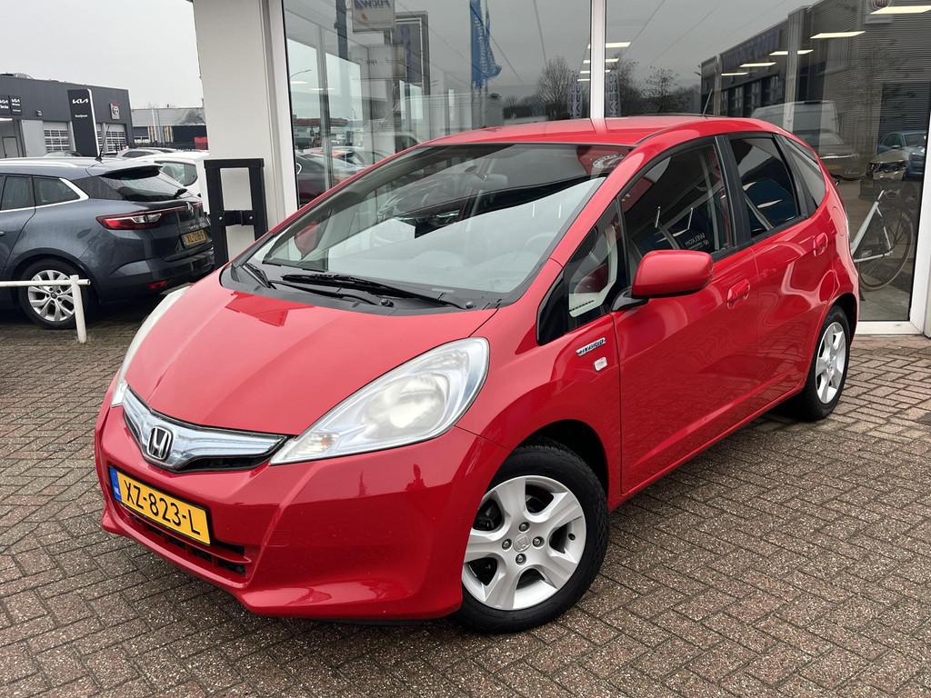 Honda Jazz 1.4 Hybrid Elegance Parkeersensoren achter, Clima, Euro 5, Stof, Gebruikt, 4 cilinders