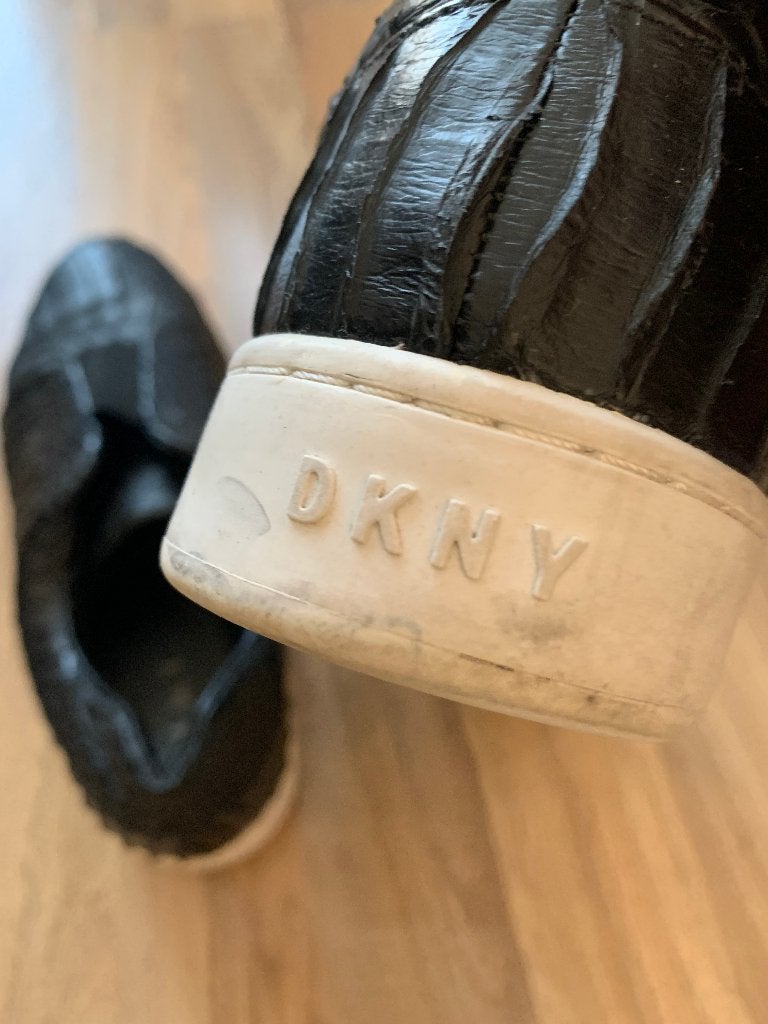 Dames DKNY Schoenen sneakers 38 M maat, Zwart, Ophalen of Verzenden, Sneakers of Gympen, Zo goed als nieuw