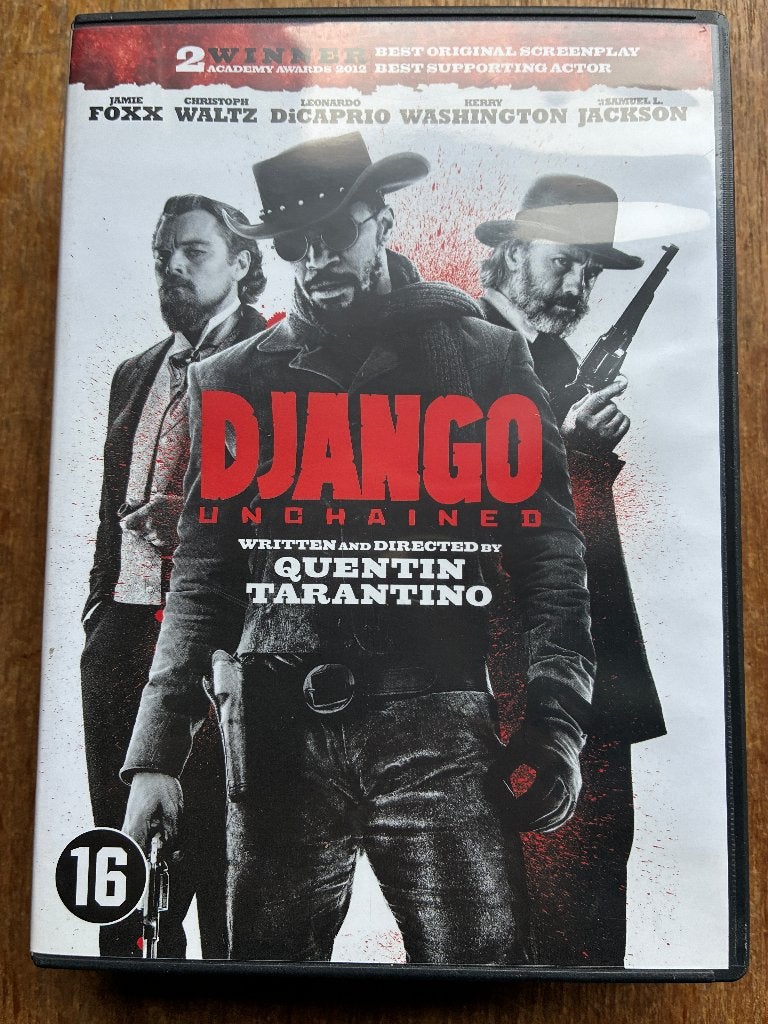 Django unchained DVD (Tarantino), Cd's en Dvd's, Engels, Vanaf 16 jaar, Overige gebieden, Ophalen of Verzenden