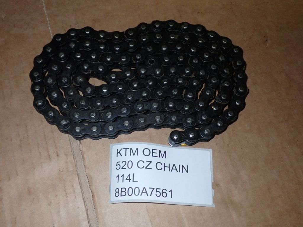 Origineel KTM / Husqvarna 520 x 114L Ketting CZ, Motoren, Ophalen of Verzenden