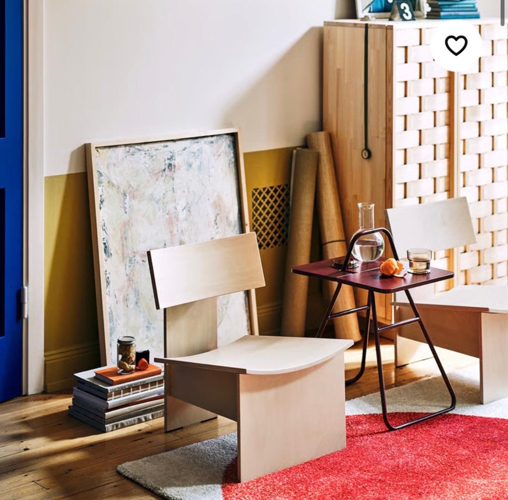 Ikea PS 2026 design stoelen, berkenhout (twee stuks), Twee, Bruin, Nieuw, Ophalen of Verzenden