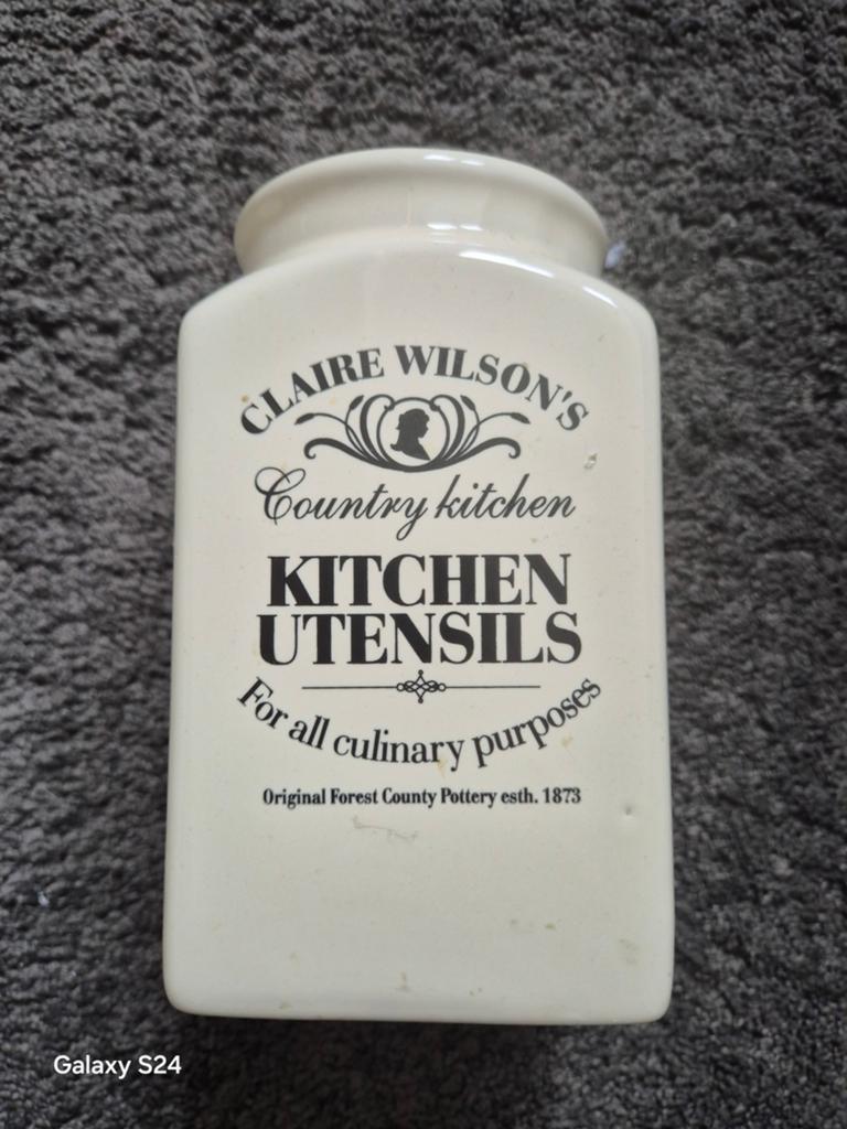 Claire Wilson pot kitchen utensils, Ophalen, Overige materialen, Pot, Bus of Blik
