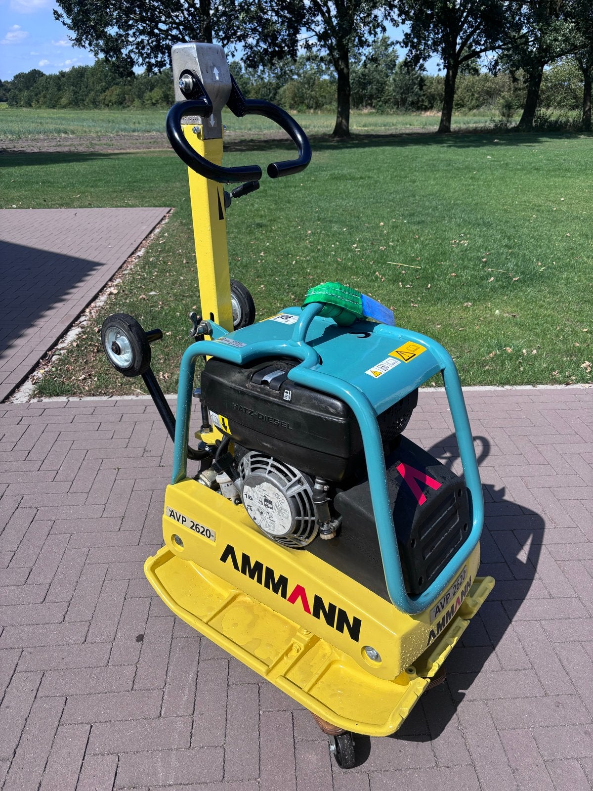 Ammann AVP 2620, Ophalen