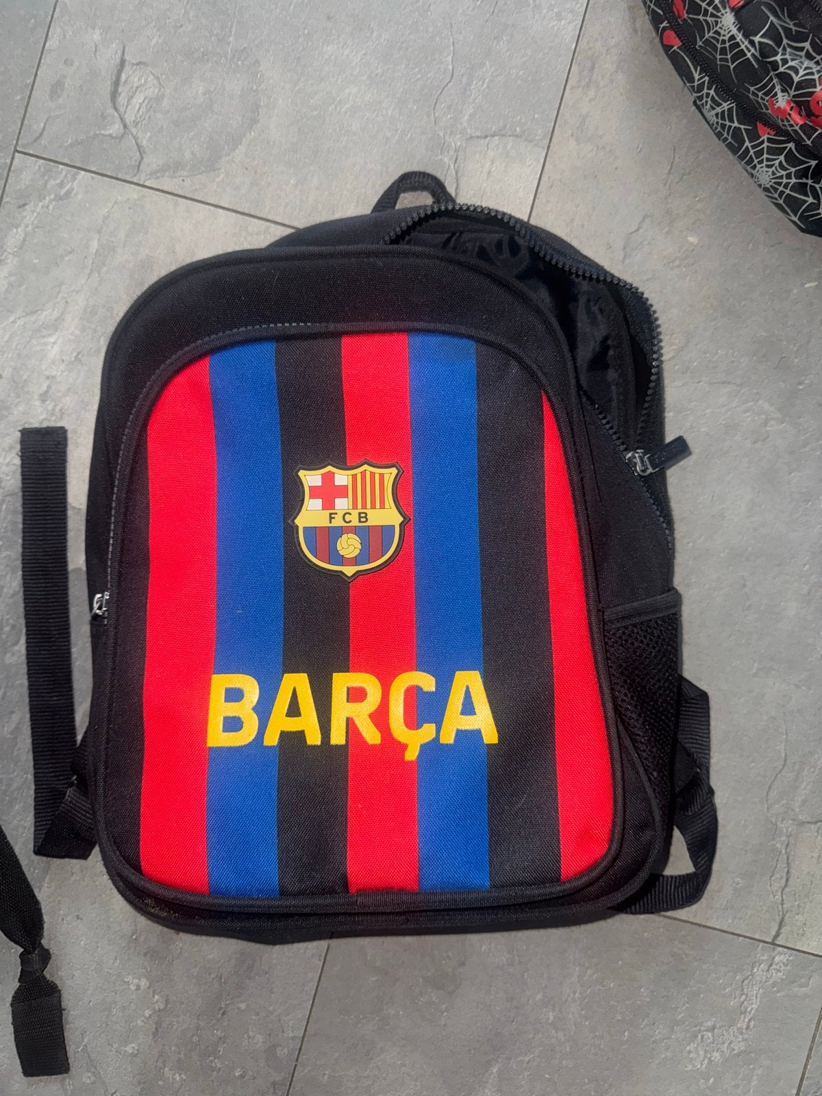 FC Barcelona Rugtas - Zo goed als nieuw, Sieraden, Tassen en Uiterlijk, Tassen | Rugtassen, 25 tot 40 cm, Zo goed als nieuw, 30 tot 45 cm