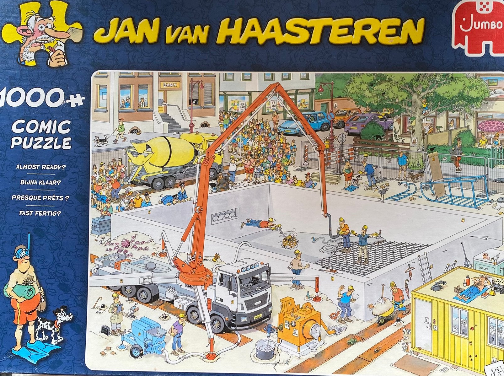 Jan van Haasteren puzzels 1000 stukjes 8 euro per stuk, Ophalen of Verzenden, 500 t/m 1500 stukjes, Zo goed als nieuw