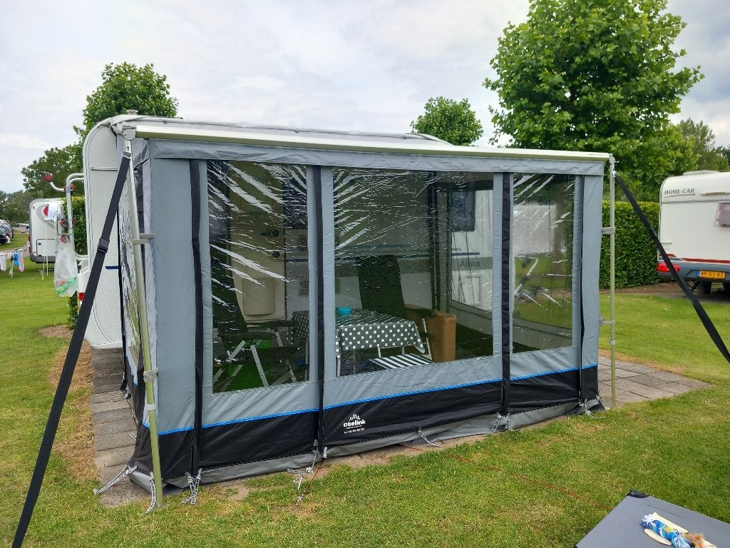 Obelink Markies ZIP 350 zij en voorwanden (geen luifel), Ophalen, Gebruikt, Overige merken