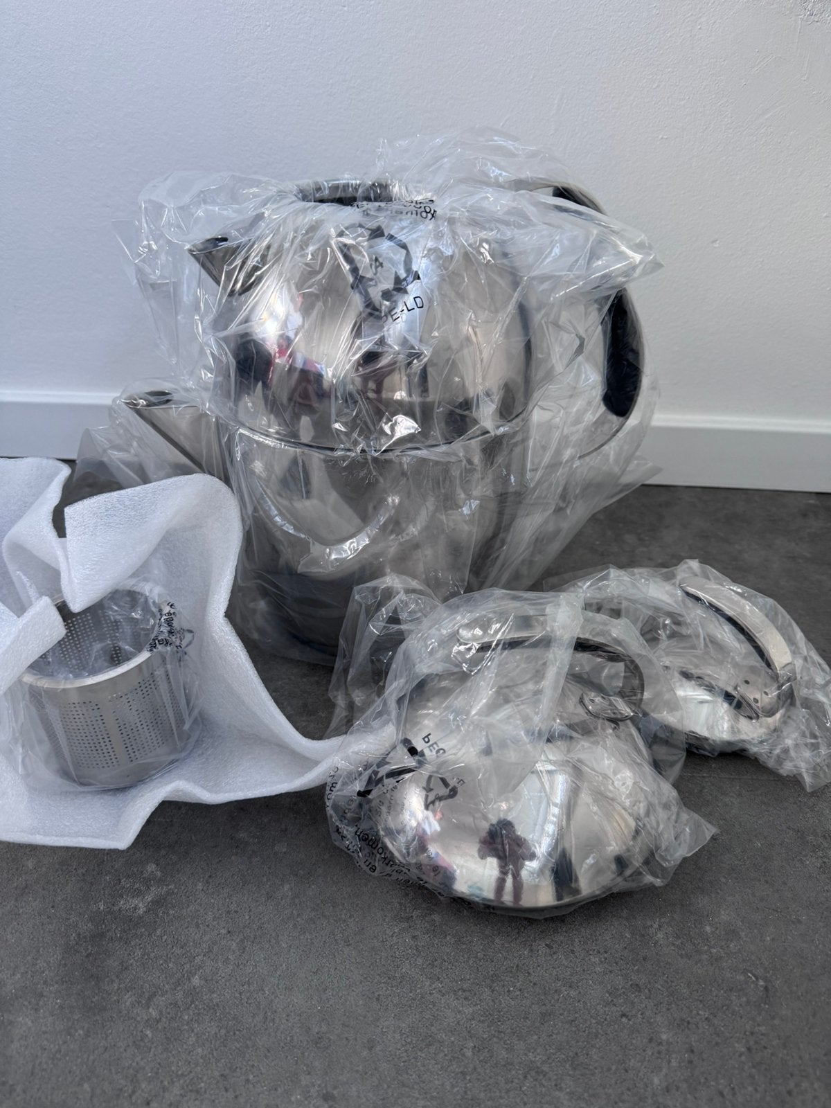 Simtronic MTS-S2 Turkse Theepot / Caydanlik - Nieuw, Ophalen of Verzenden, Metaal, Overige merken, Nieuw