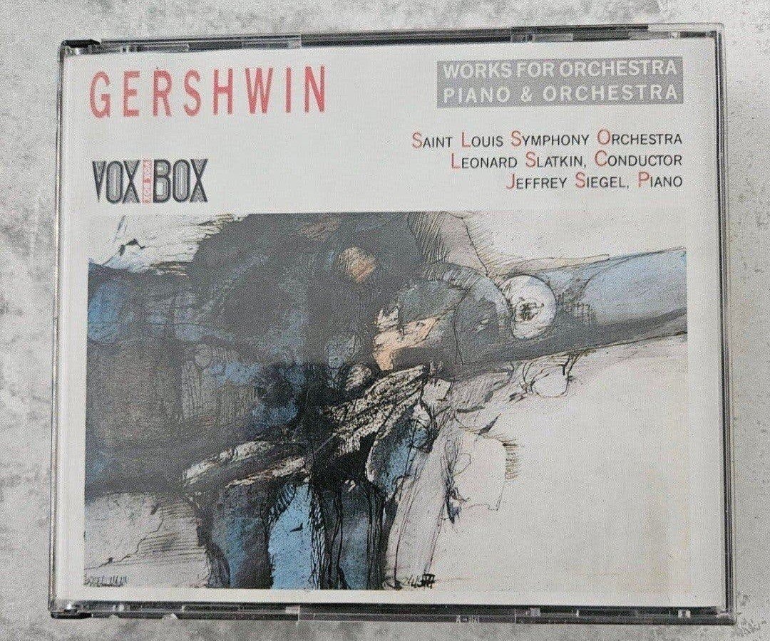 2-CD Box George Gershwin – Works for Orchestra / Piano & Orc, Ophalen of Verzenden, Romantiek, Gebruikt, Orkest of Ballet