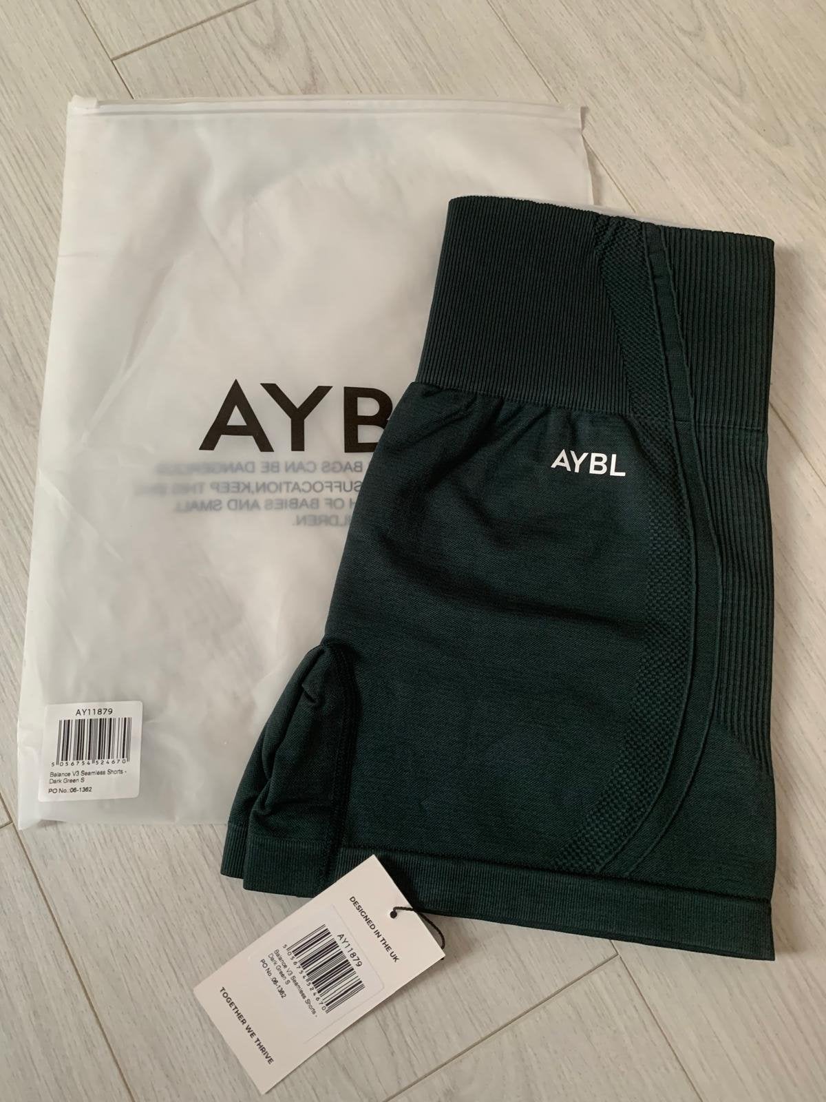 Aybl Balance V3 Seamless Short - Donkergroen, Ophalen of Verzenden, Nieuw, Groen, Fitness of Aerobics