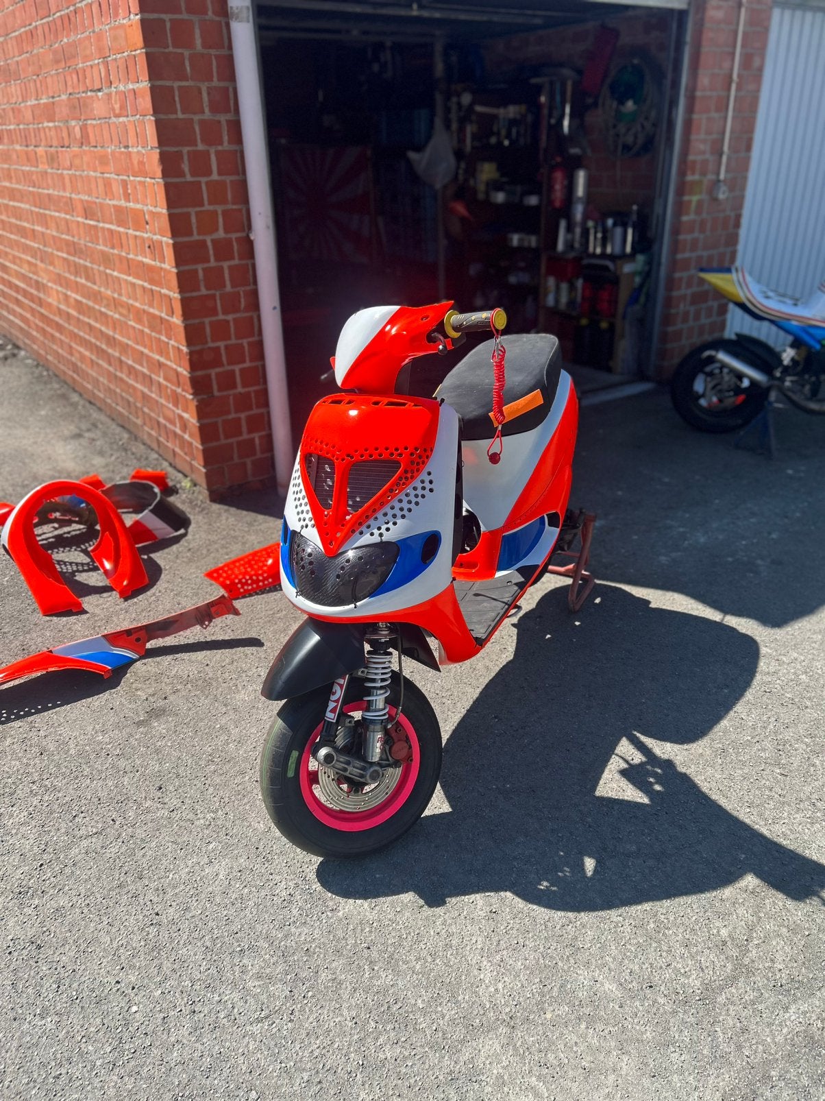 Te koop zip sp 98 full polini 94cc circuit, Ophalen, Nieuw, Overige typen, Piaggio