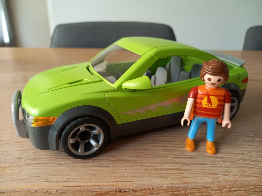 Playmobil Sportwagen - 6572 COMPLEET, Ophalen of Verzenden, Zo goed als nieuw, Complete set, Voertuig
