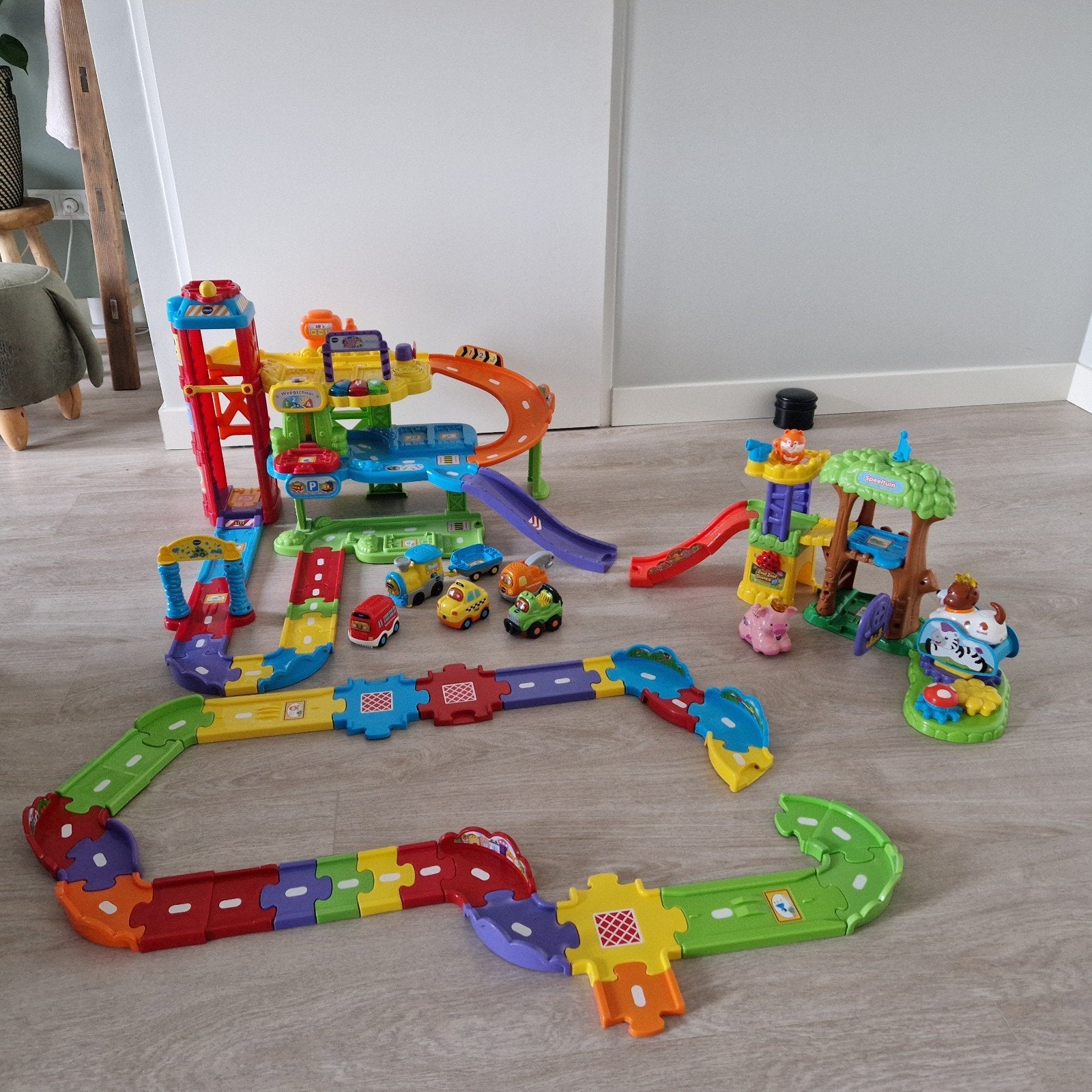 VTech Toet Toet Auto's en Zoef Zoef Dieren Speelset, Ophalen, Zo goed als nieuw, Jongen of Meisje