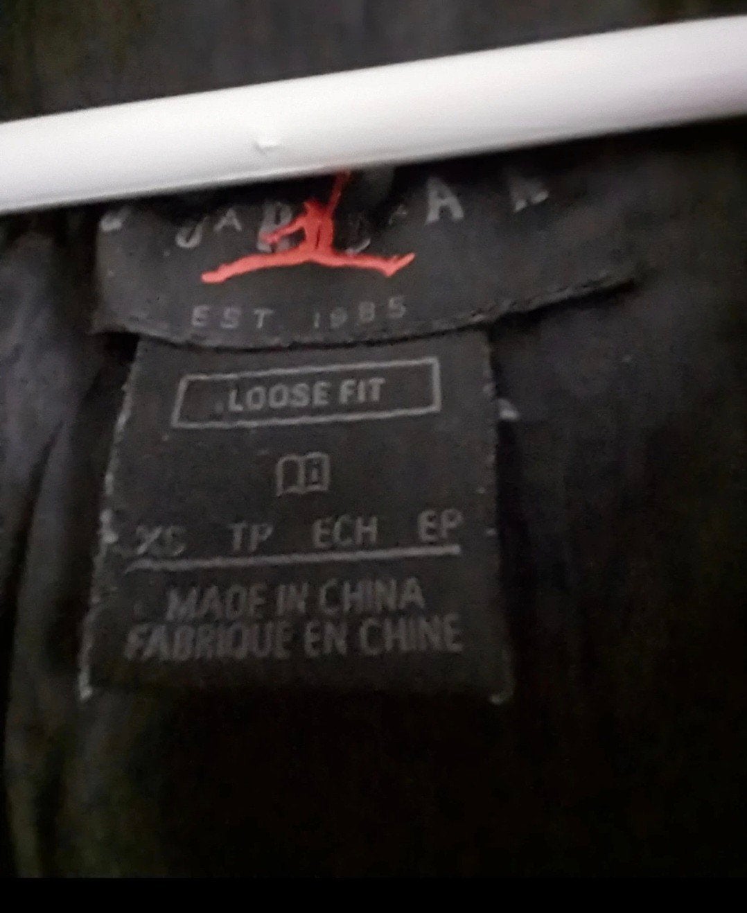 Nike Air Jordan Puffer Jacket Zwart - Maat XS, Zwart, Ophalen of Verzenden, Gedragen, Jordan