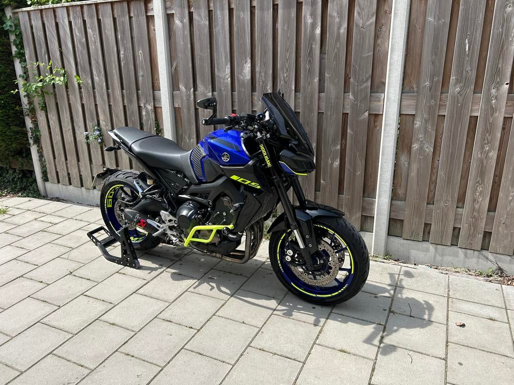 Yamaha MT09 2019 Akrapovic, Motoren, Occasion, Motorrijbewijs A, 3 cilinders, Meer dan 35 kW
