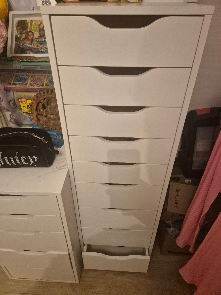 Alex ikea ladenkast, Ophalen, Minder dan 50 cm, 5 laden of meer, 100 tot 150 cm