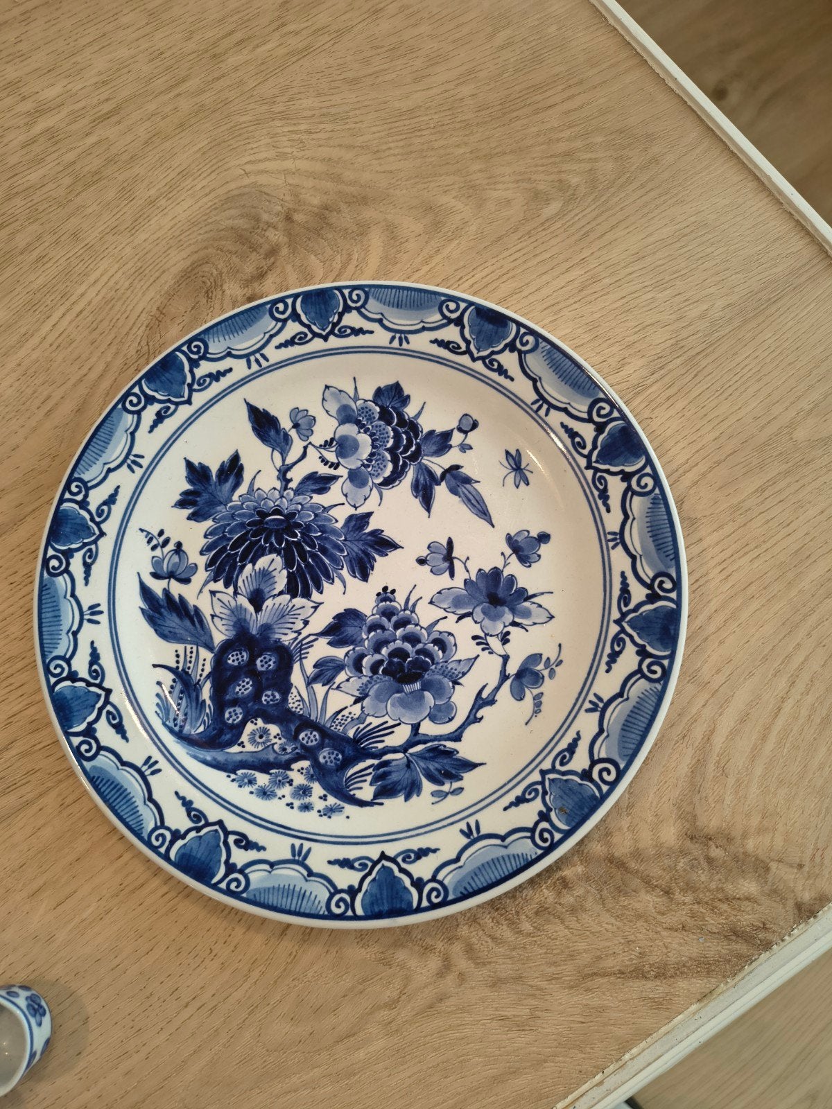 Delfs blauw bord koninklijke Porceleyne fles, Ophalen