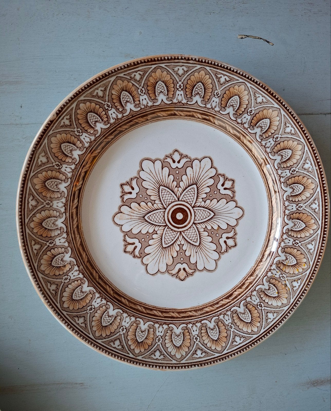 dinerbord TANCREDE Petrus Regout, Ophalen of Verzenden