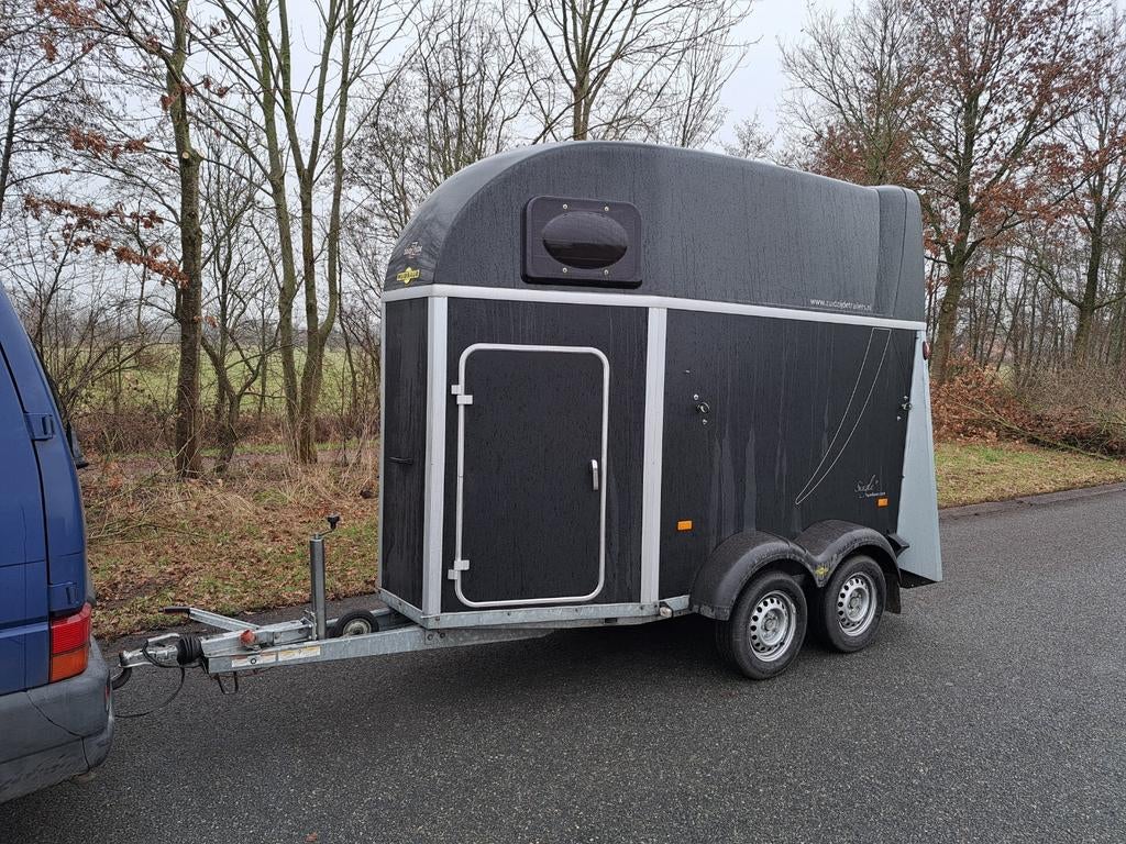 Paardentrailer - Humbaur Bj 2016 Met zadelkamer, Dieren en Toebehoren, Paarden en Pony's | Trailers en Aanhangwagens, Ophalen