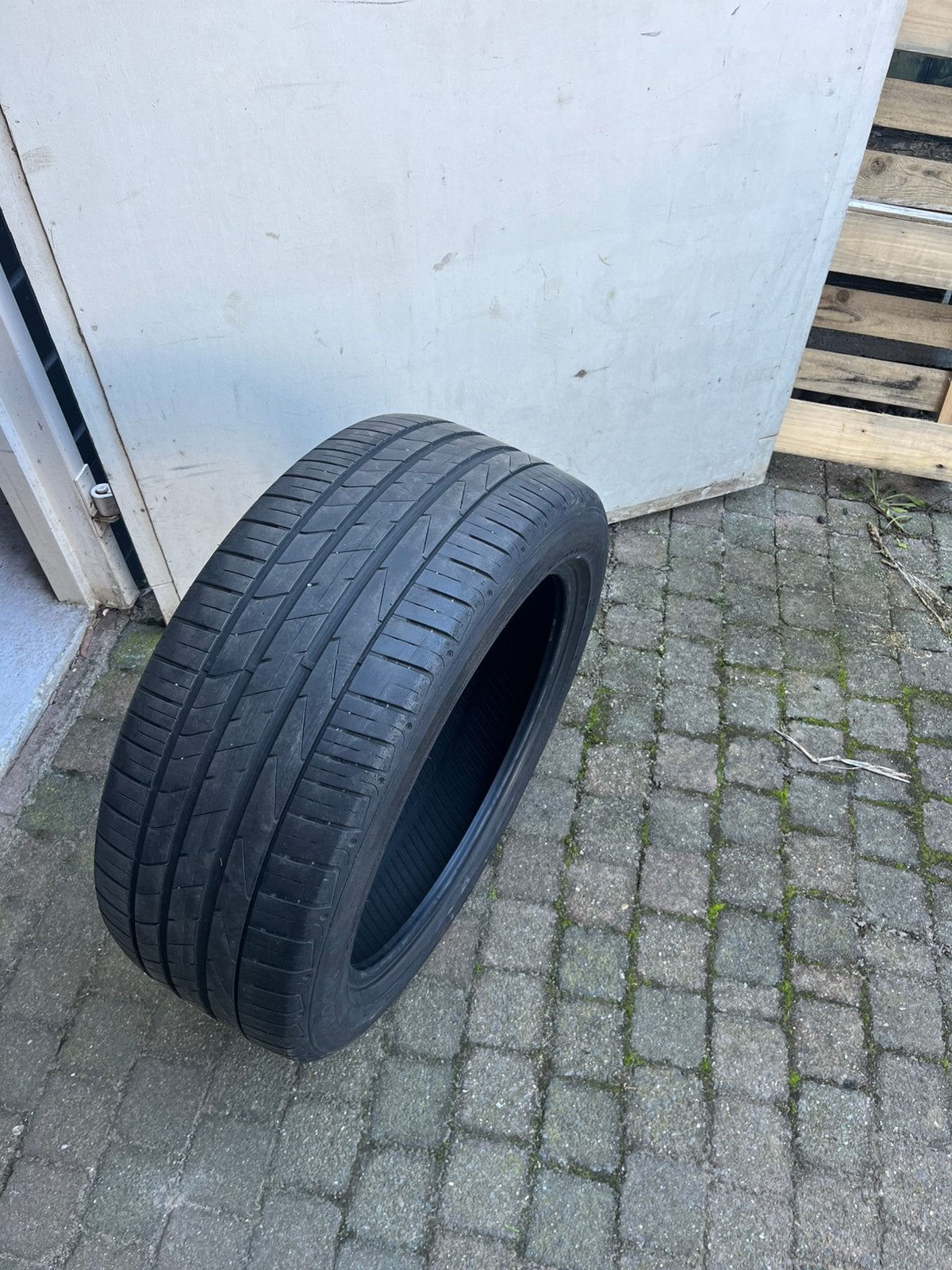4x Hankook 255/45 R19 104Y zomerbanden, 255 mm, Band(en), Zomerbanden, Ophalen