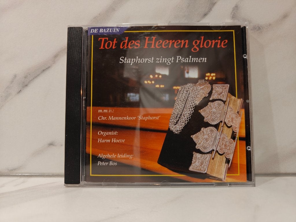 Cd Mannenkoor Staphorst organist Harm Hoeve, Ophalen of Verzenden, Gebruikt, Koren of Klassiek