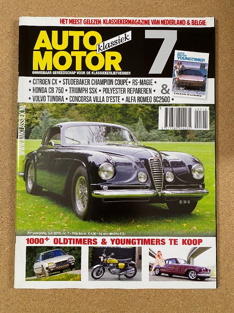 Auto Motor Klassiek 7 2015, Verzenden, Gelezen, Algemeen