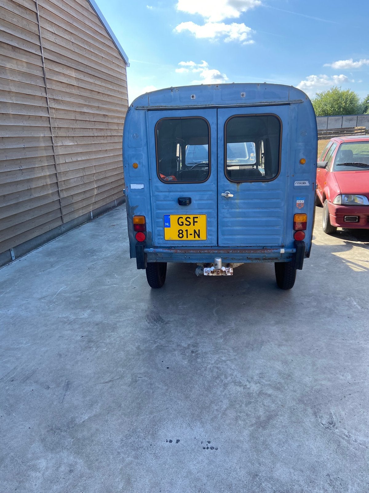 Citroën Acadiane 1979 2 jaar APK, Voorwielaandrijving, 602 cc, Blauw, 29 pk