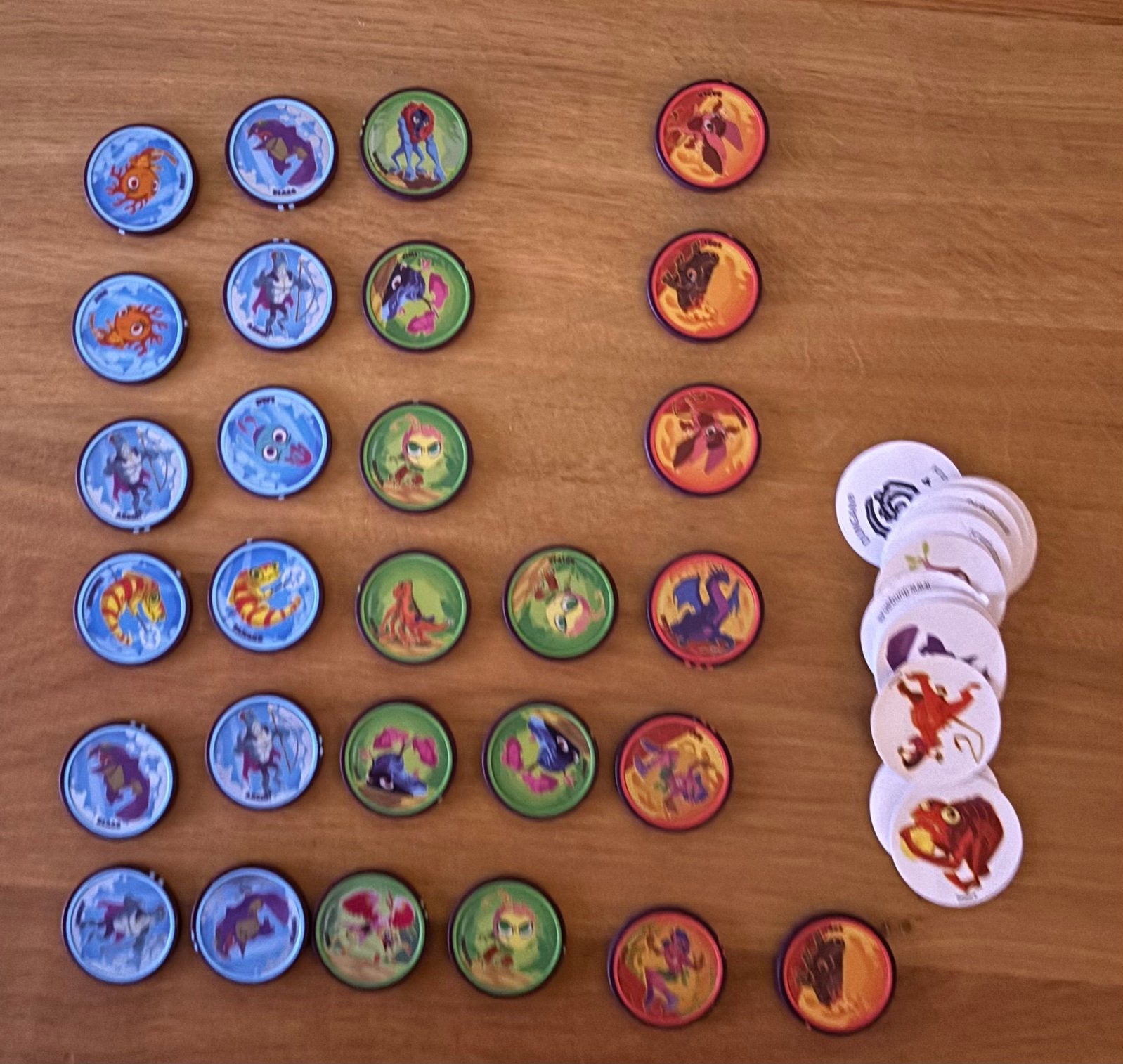 28 Dungan munten en 23 stickers, C1000, Ophalen of Verzenden