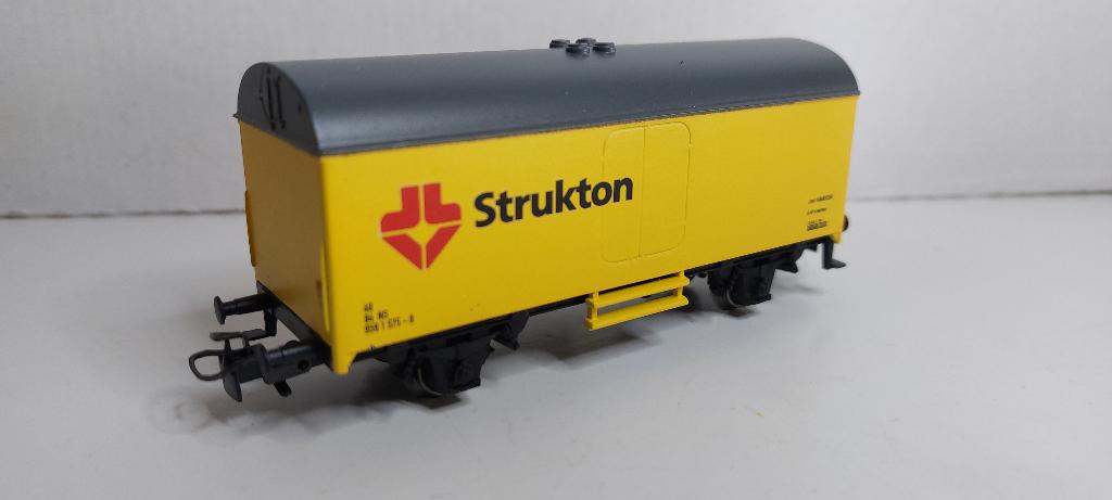 Strukton Materiaalwagon *Nieuw* (01), Hobby en Vrije tijd, Modeltreinen | H0, Wisselstroom, Ophalen of Verzenden, NS, Märklin