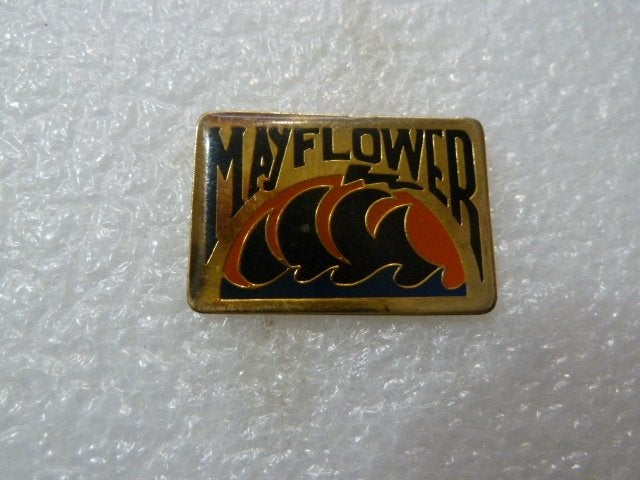 Mayflower Pin Speldje, Ophalen of Verzenden, Gebruikt, Overige onderwerpen, Speldje of Pin