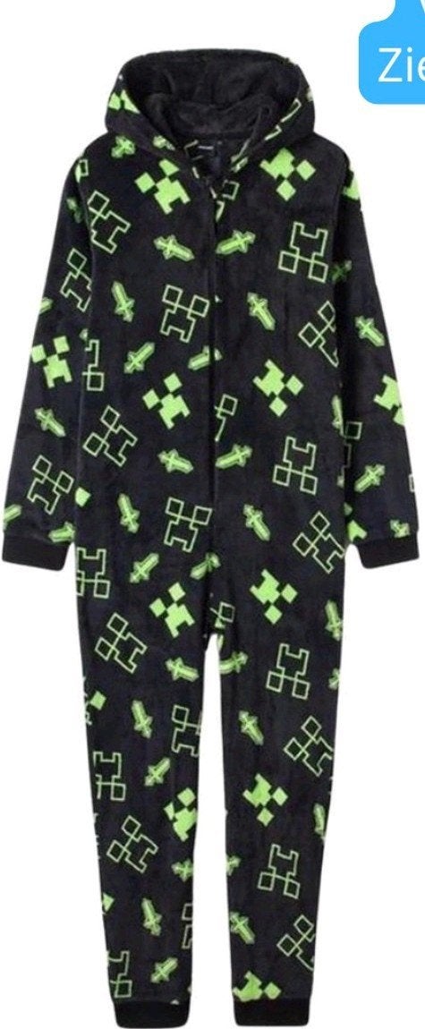 Nieuwe Minecraft Onesie - Maat 14 (valt groot), Ophalen of Verzenden, Nieuw, Minecraft, Jongen of Meisje